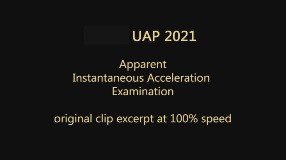 DOW-UAP-PR051 - Syrian UAP Instant Acceleration